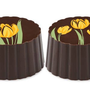 Yellow Tulips - Dark